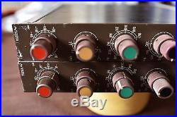 Pair of NEVE 33135A Mic Pre/Channel Strip 1073 1084