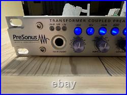 PreSonus Eureka Transformer coupled Class A Preamp