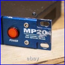 PreSonus MP20 2-Channel Mic Preamp MP-20 Stereo Microphone Preamplifier U186113
