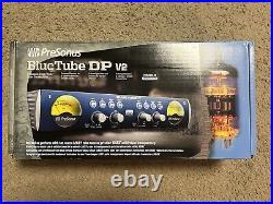 Presonus Bluetube DP V2 2 Channel Tube Mic Pre-Amp DP2 Tube Drive Control Preamp