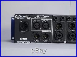 Presonus M80 8 Channel Microphone Preamp with Jensen transformers LT1357 op amp