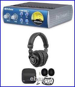 Presonus TubePre V2 Vacuum Tube Preamp+DI Direct Box, 4 Recording + Headphones