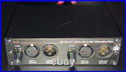 RDL RU-MLA2T Dual Mic/Line Preamplifier With Transformer's