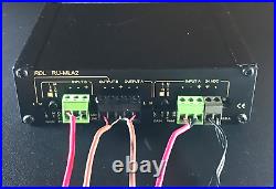 RDL RU-MLA2T Dual Mic/Line Preamplifier With Transformer's