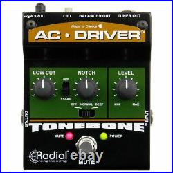 Radial AC-Driver Acoustic Instrument Preamp And Direct Box