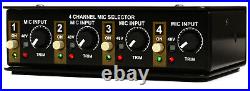 Radial Gold Digger 4-channel Microphone Selector