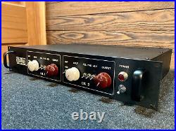 Rare Pair of Altec 458A Tube Mic Preamps Restored and Racked