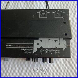 Rockford Fosgate The Punch Preamplifier And Equalizer Untested RARE Old School