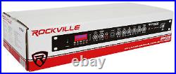 Rockville PPA52 Pro Preamp Pre-Amplifier withBluetooth/USB Interface+3 XLR Cables