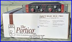 Rupert Neve Designs Portico 5012 Dual Mic PreAmp FREE SHIPPING