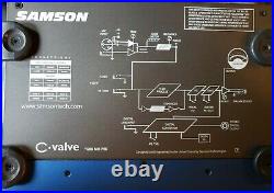 SAMSON Voice Channel Tube Microphone Preamplifier and Channel Strip C-VALVE Mic