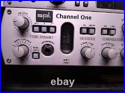 SPL Channel One Model 2950, Tube preamp, de-esser, compressor, EQ, ADC 24/96
