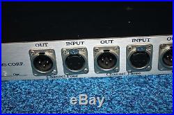 SYTEK MPX-4A Microphone Preamp with Burr Brown strips in channels 3&4