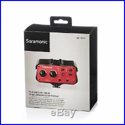 Saramonic SR-PAX1 Two-Channel Audio Mixer / Preamp / Microphone Adapter