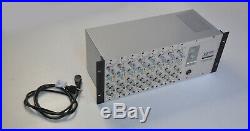Solid State Logic Modular System Total Recall 8 Modules X-RACK Chassis SSL
