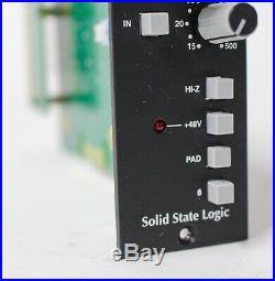 Solid State Logic VHD Microphone Preamp 500 Series Mic Preamp with Box