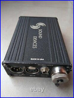 Sound Devices MM-1 Battery-powered mic preamplifier