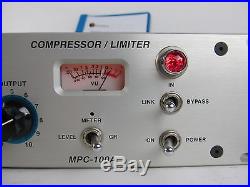 Summit MPC-100A Tube Pre-Amp Compressor/Limiter with Manual