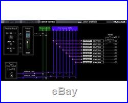 Tascam US-16x08 USB 2.0 Audio MIDI PC Recording Interface Mic Preamp Refurbished