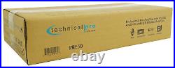 Technical Pro PRE50 2-Channel Rechargeable Pre-Amplifier Pre-Amp withUSB/SD Preamp