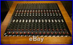 Trident 80B Vintage Sidecar, 16 Channels of Luscious British Mic Pre's and EQ's