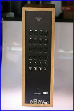 Trident 80 Series (4) 80b Input Channel Strips in Wood Case With Power Supply