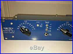 Tube-Tech MP-1A Dual MIC Preamp and DI Tube Mic Pre Amp- LARGER THAN LIFE