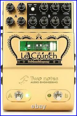 Two Notes Le Crunch 2-channel British Tones Tube Preamp Pedal