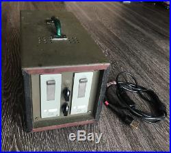 Two TAB / Telefunken V74's tube / line/ mic preamp's + PLUG & PLAY Lunchbox