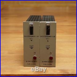 Two Vintage Microphone Preamplifiers Great for Neumann / Schoeps microphones