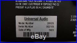 Universal Audio 2- 610 S, 2 Channel Mic Preamp VERY NICE