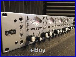 Universal Audio 4-710d 4 Channel Tone-Blending Mic Preamp