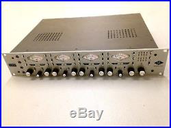 Universal Audio 4-710d- 4 Mic Pre + 1176 style Compressors + A/D converter