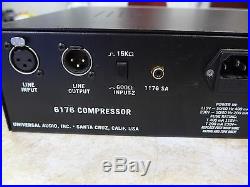 Universal Audio 6176 Pre-Amp Compressor 610B Tube Amp 1176LN Limiting Amplifier
