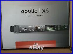 Universal Audio Apollo X6 Thunderbolt 3 Audio INTERFACE