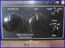 Universal Audio LA-610 MkII Tube LA 610 Limiter Compressor Mic Line Preamplifier