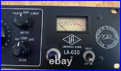 Universal Audio LA-610 PREAMP NOS Special Edition only 500 Signature Edition RAR