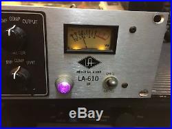 Universal Audio LA-610 Silver, Tube Mic Pre amp //ARMENS//