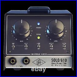 Universal Audio SOLO/610 Classic Tube Preamplifier & DI Box