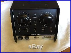 Universal Audio SOLO 610 Classic Tube Preamplifier and DI Box