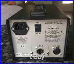 Universal Audio SOLO 610 Vacuum Tube Mic Preamp & DI Box
