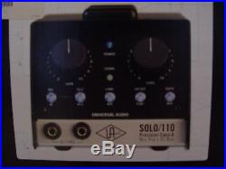 Universal Audio Solo 110 RARE Class A mic preamp