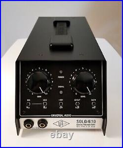 Universal Audio Solo 610 Mic/Tube Pre-Amp- Gently Used