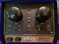 Universal Audio Solo 610 Tube Mic Pre & DI Box Studio Gear