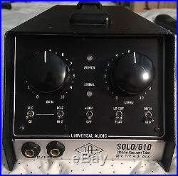 Universal Audio Solo 610 UA mic pre DI box near mint with Power Cord