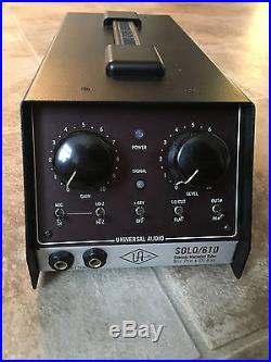 Universal Audio Solo 610 in Excellent Condition