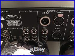 Universal Audio UA 4-710D 4 Channel Studio Mic Preamp Excellent Condition