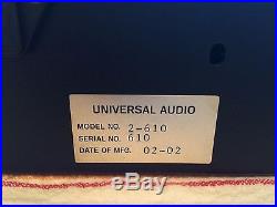 Universal audio 2-610
