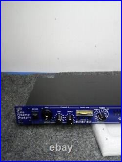 Untested ART TPS 255 2-channel Tube Microphone Preamp System with OPL