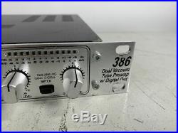 Used DBX 386 2Ch Mic Preamp